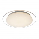 Globo 41315-12 LED Deckenleuchte Sajama 1x12W | 700L | 3000K-4200K-6400K - Glitzereffekt, Farbfixierung, weiß