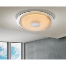 Globo 41335 LED Deckenleuchte Treviso I 1x24W | 2000L | 6000K - dimmbar, Fernbedienung, Farbfixierung, chrom