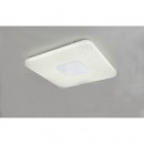Globo 41343-40 LED Deckenleuchte Findus 1x40W | 150-2300lm | 3000K-6000K - Fernbedienung, dimmbar, Farbfixierung, Gedächtnisfunktion, Glitzereffekt, weiß opal