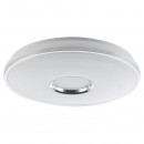 Globo 48382-60 LED Deckenleuchte Rudi 1x60W | 210-4800lm | 3000K-6500K | RGB - Fernbedienung, Farbfixierung, dimmbar, Termin, Memory-Funktion, opal weiß