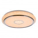 Globo 48389-40 LED Deckenleuchte Dani 1x40W | 3100lm | 3000K-6500K - dimmbar, Farbfixierung, Fernbedienung, chrom, weiß