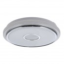 Globo 48389-40 LED Deckenleuchte Dani 1x40W | 3100lm | 3000K-6500K - dimmbar, Farbfixierung, Fernbedienung, chrom, weiß