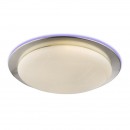 Globo 48393-35 LED Deckenleuchte Syrio 1x35W | 80-1800lm | 2700K-6500K | RGB - Fernbedienung, dimmbar, Farbfixierung, Farbwechsler, Memory-Funktion, Termin, opal weiß