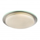 Globo 48393-35 LED Deckenleuchte Syrio 1x35W | 80-1800lm | 2700K-6500K | RGB - Fernbedienung, dimmbar, Farbfixierung, Farbwechsler, Memory-Funktion, Termin, opal weiß