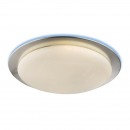 Globo 48393-35 LED Deckenleuchte Syrio 1x35W | 80-1800lm | 2700K-6500K | RGB - Fernbedienung, dimmbar, Farbfixierung, Farbwechsler, Memory-Funktion, Termin, opal weiß