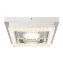 Globo 49246-12 LED Deckenleuchte Fogo 1x12W | 750l | 4000K - transparent, weiß
