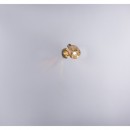 Globo 54358-1 Wandleuchte Mero 1x40W | E14 - Schalter auf dem Körper, golden, amber