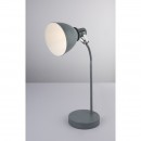 Globo 54646T Tischleuchte Jonas 1x40W| E14 - flexibler Arm, grau