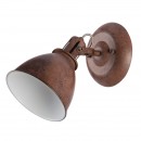 Globo 54647-1 Wandleuchte Giorgio 1x40W | E14 - Rost