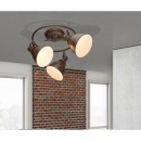 Globo 54647-3 Deckenleuchte Giorgio 3x40W | E14 - Rost