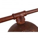 Globo 54652-3H Pendelleuchte Celine 3x40W | E27 - Rost