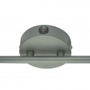 Globo 54658-2 Wand- und Spotleuchte Daisy 2x40W | E14 - Schalter auf dem Körper, einstellbar grau
