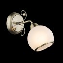 Globo 54713W Wand- und Spotleuchte Comodoro I 1x40W | E14 - Messing, opal