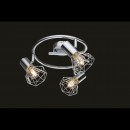 Globo 54802-3 Aufbaudeckenleuchte Kronleuchter Xara I 3x40W | E14 - chrom