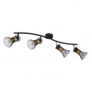Globo 54814-4 Decken- und Spotleuchte Purra 4x40W | E14