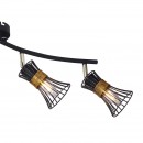 Globo 54814-4 Decken- und Spotleuchte Purra 4x40W | E14