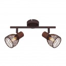 Globo 54817-2 Decken- und Spotleuchte Isabelle 2x40W | E14