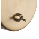 Globo 54922-1 Wandleuchte Donto 1x40W | E14 - gold