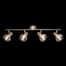Globo 54922-4 Decken- und Spotleuchte Donto 4x40W | E14 - gold