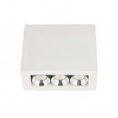 Globo 55010-3A LED Aufbauleuchte Christine 3x6,6W | 440L | 3000K - chrom, weiß