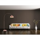 Globo 58227C Stehleuchte Newcastle 1x40W | E27 - höhenverstellbar, kupfer