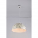Globo 58323HM Pendelleuchte Sandra 1x60W| E27 - weiß