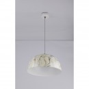Globo 58323HM Pendelleuchte Sandra 1x60W| E27 - weiß