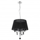 Globo 15028-3 Pendelleuchte Lani 3x40W | E14 - schwarz
