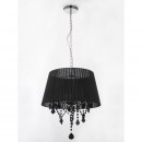 Globo 15028-3 Pendelleuchte Lani 3x40W | E14 - schwarz