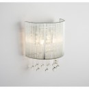 Globo 15094W LED Wandleuchte Sierra 2x3W | G9 LED | 458lm | 3000K - silber