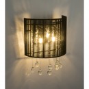 Globo 15095W LED Wandleuchte Sierra 2x3W | G9 LED | 318lm | 3000K - schwarz