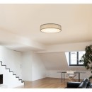 Globo 15185D5 LED Deckenleuchte Paco 1x80W | 4000L | 3000K-6000K - dimmbar, Farbfixierung, grau