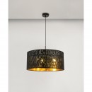 Globo 15264H1 Pendelleuchte Tuxon 3x60W | E27 - schwarz, gold