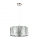 Globo 15360H1 Pendelleuchte Nadi 3x60W | E27 - silber