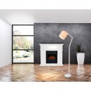 Globo 21511S Stehleuchte Mattis 1x60W | E27 - schwenkbarer Arm, weiß