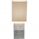 Globo 21643T1 Tischleuchte Jeremy 1x40W | E27 - grau