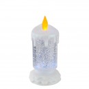 Globo 23304 LED Tischlampe Candlelight - Farbwechsler, weiß