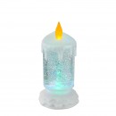 Globo 23304 LED Tischlampe Candlelight - Farbwechsler, weiß