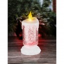 Globo 23304 LED Tischlampe Candlelight - Farbwechsler, weiß