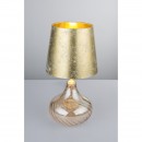 Globo 24000AG Tischleuchte Johanna 1x40W | E27 - gold, grau