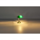 Globo 24917 Tischlampe Antike 1x25W | E14 - golden, grün