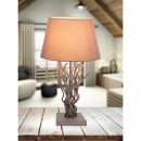 Globo 25631 Tischlampe Jamie 1x60W | E27 - grau