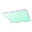 Globo 41604D2RGB LED Deckenleuchte Rosi 1x30W | 240-2400lm | 3000K-6000K | RGB - Fernbedienung, Farbfixierung, dimmbar, Farbwechsler, opal weiß
