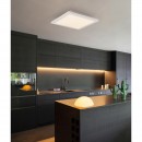 Globo 41604D2RGB LED Deckenleuchte Rosi 1x30W | 240-2400lm | 3000K-6000K | RGB - Fernbedienung, Farbfixierung, dimmbar, Farbwechsler, opal weiß