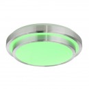 Globo 41738-24RGB LED Deckenleuchte Ina II 1x24W | 100-1000lm | 3000K-6500K | RGB - Fernbedienung, Farbfixierung, Farbwechsler, dimmbar, opal, weiß
