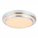 Globo 41738-60RGB LED Deckenleuchte Ina II 1x60W | 240-2400lm | 3000K-6500K | RGB - Fernbedienung, Farbfixierung, Farbwechsler, dimmbar, opal, weiß
