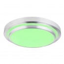 Globo 41738-60RGB LED Deckenleuchte Ina II 1x60W | 240-2400lm | 3000K-6500K | RGB - Fernbedienung, Farbfixierung, Farbwechsler, dimmbar, opal, weiß