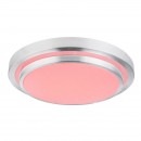 Globo 41738-60RGB LED Deckenleuchte Ina II 1x60W | 240-2400lm | 3000K-6500K | RGB - Fernbedienung, Farbfixierung, Farbwechsler, dimmbar, opal, weiß