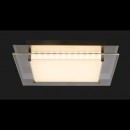 Globo 48000-28 LED Deckenleuchte Euron 1x28W | 200-1800lm | 3000K - dimmbar, Nickel, matt