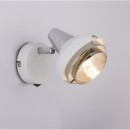 Globo 54301-1 Wandleuchte Rorge 1X15W | LED E14 - weiß